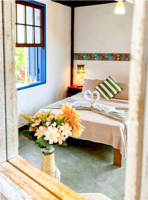 quarto para casais vila pequea pousada em ilhabela